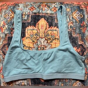 NWOT Urban Outfitters- Out From Under Ribbed Bralette in Light Blue Size M
